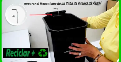 Reparar el Mecanismo de un Cubo de Basura de Pedal